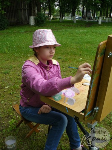 От Вилейки до Сморгони. В Вилейском районе завершился IV Районный детский художественный пленэр (ФОТО)