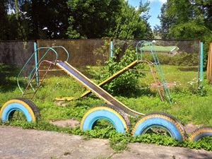 В Слуцке в парке нет аттракционов