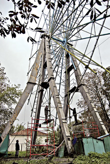 В Слуцке в парке нет аттракционов