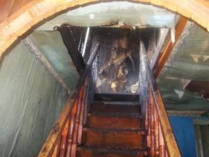 На пожаре спасены бабушка и двое внуков