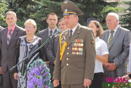 На Столинщине перезахоронены останки семи погибших воинов Красной Армии