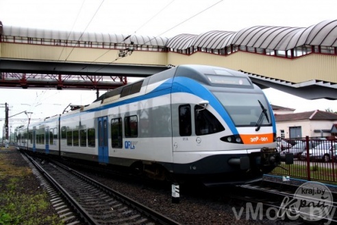 Электрички «Штандлер» в Молодечно (фотофакт)