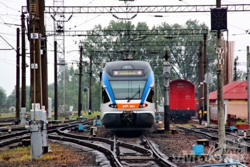 Электрички «Штандлер» в Молодечно (фотофакт)