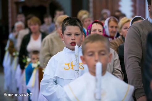 Первая Коммуния в Шиловичах (фото)