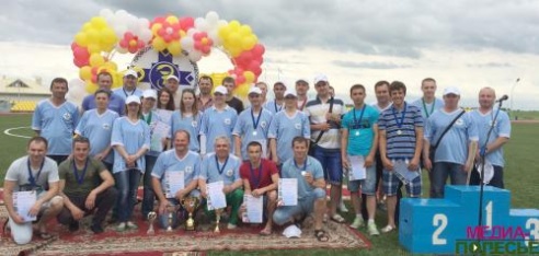 Медики Столинщины среди призёров в составе команды Брестской области на республиканской спартакиаде