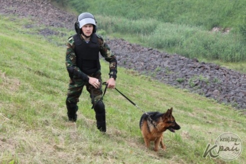В Вилейском районе во время учений МЧС взорвали здание техмастерских и задержали «террористов» (ФОТО)