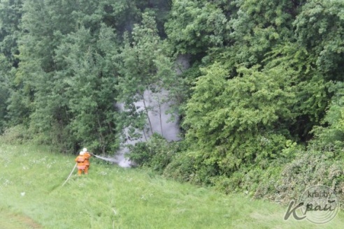 В Вилейском районе во время учений МЧС взорвали здание техмастерских и задержали «террористов» (ФОТО)