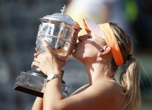 Теннисистка Мария Шарапова выиграла "Ролан Гаррос" (ФОТО)
