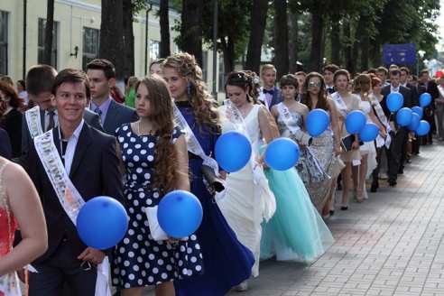 Выпускны ў Горках у фотаздымках