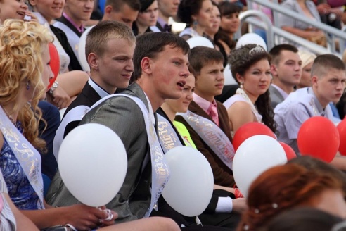 Выпускны ў Горках у фотаздымках