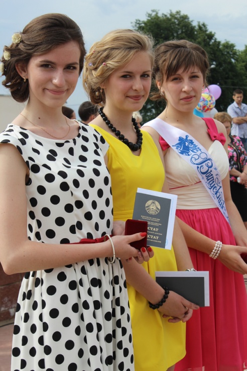 Парад выпускников-2014 в Лиозно