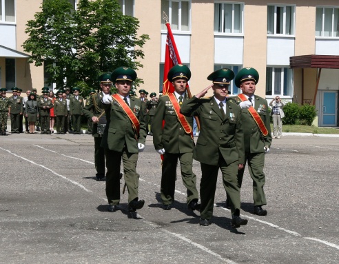 Развіталіся з Баявым сцягам (+фота)