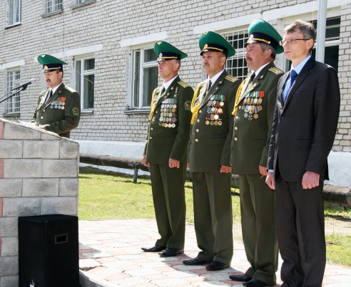 Развіталіся з Баявым сцягам (+фота)
