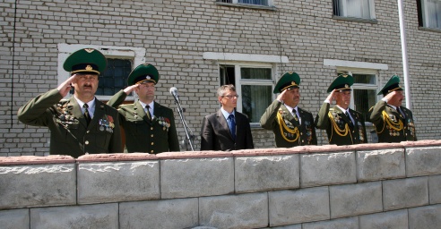 Развіталіся з Баявым сцягам (+фота)