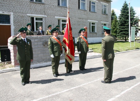 Развіталіся з Баявым сцягам (+фота)