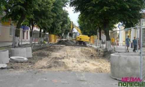 Исторический центр Пинска преображается