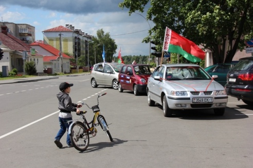 В районе прошел областной автопробег «Дорогами освободителей»
