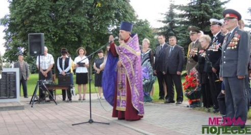 На Столинщине перезахоронены останки семи погибших воинов Красной Армии