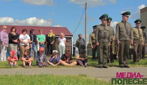На Столинщине перезахоронены останки семи погибших воинов Красной Армии