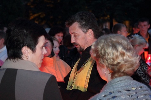 День города в Горках. Акция "Свеча памяти"