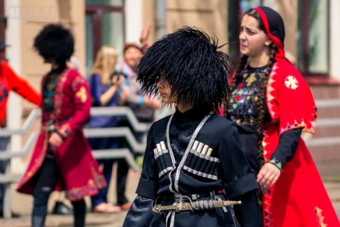 В Могилёве в День города прошло театрализованное шествие