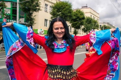 В Могилёве в День города прошло театрализованное шествие