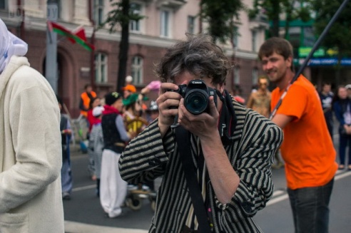 В Могилёве в День города прошло театрализованное шествие