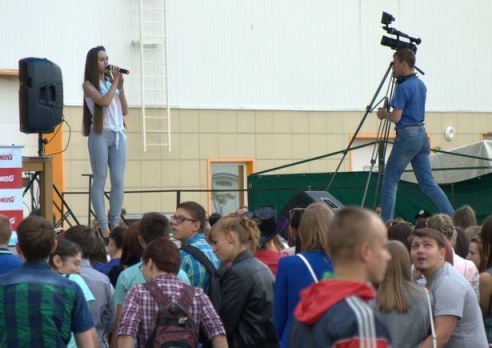 В Барановичах прошел open air, посвященный Дню молодежи