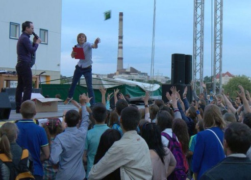 В Барановичах прошел open air, посвященный Дню молодежи