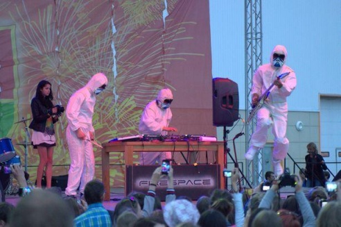 В Барановичах прошел open air, посвященный Дню молодежи