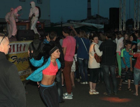 В Барановичах прошел open air, посвященный Дню молодежи