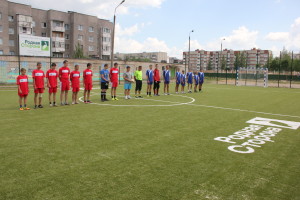 В рамках социального проекта «Родная сторона –детям» прошло открытие нового мини-футбольного поля в городе Костюковичи