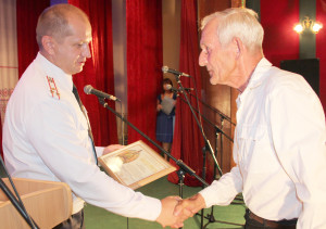 Торжественное мероприятие, посвященное 90-летию со дня образования Костюковичского отдела внутренних дел, прошло 17 июля в районном Центре культуры.