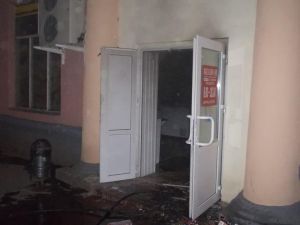 Сгорел магазин на Заслонова