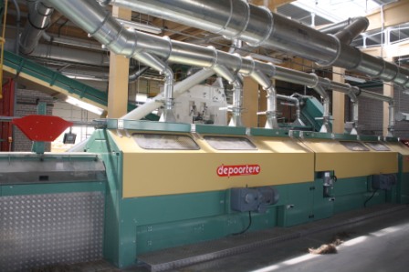 Завершён первый этап реконструкции Слуцкого льнозавода