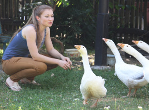 Татьяна Жарикова и ее счастье в агрогородке Муравилье