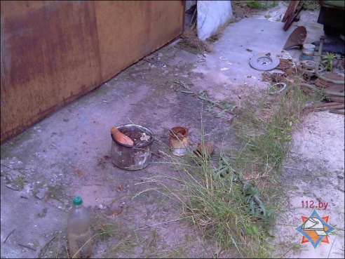Во дворе дома в Мозыре нашли 3 килограмма ртути
