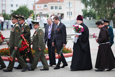 День Независимости в Слуцке. Празднование