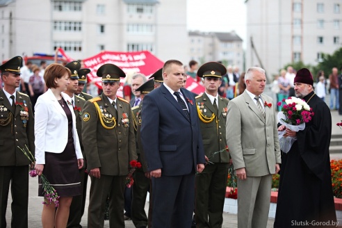 День Независимости в Слуцке. Празднование