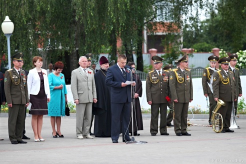 День Независимости в Слуцке. Празднование