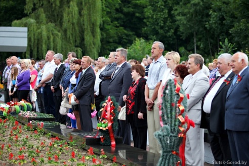День Независимости в Слуцке. Празднование