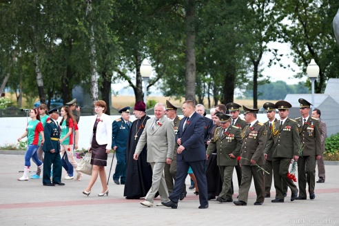 День Независимости в Слуцке. Празднование