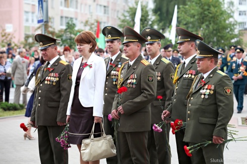 День Независимости в Слуцке. Празднование