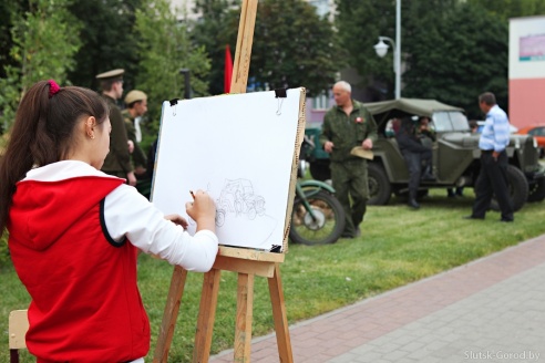 День Независимости в Слуцке. Празднование
