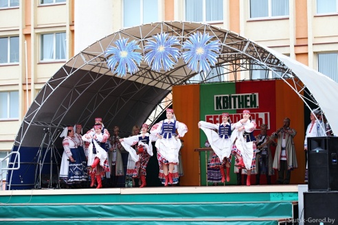 День Независимости в Слуцке. Празднование