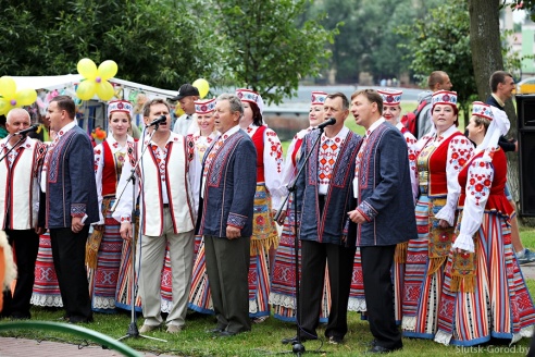 День Независимости в Слуцке. Празднование