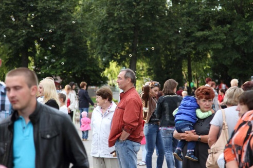 3 ліпеня ў Горках. Фотарэпартаж