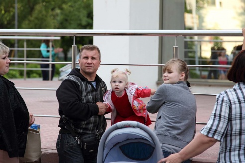 3 ліпеня ў Горках. Фотарэпартаж