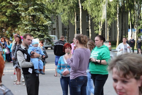 3 ліпеня ў Горках. Фотарэпартаж