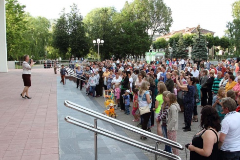 3 ліпеня ў Горках. Фотарэпартаж